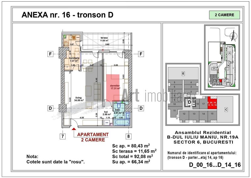 Lujerului, apartament 2 camere, loc de parcare subteran, Smart Residence Lujerului